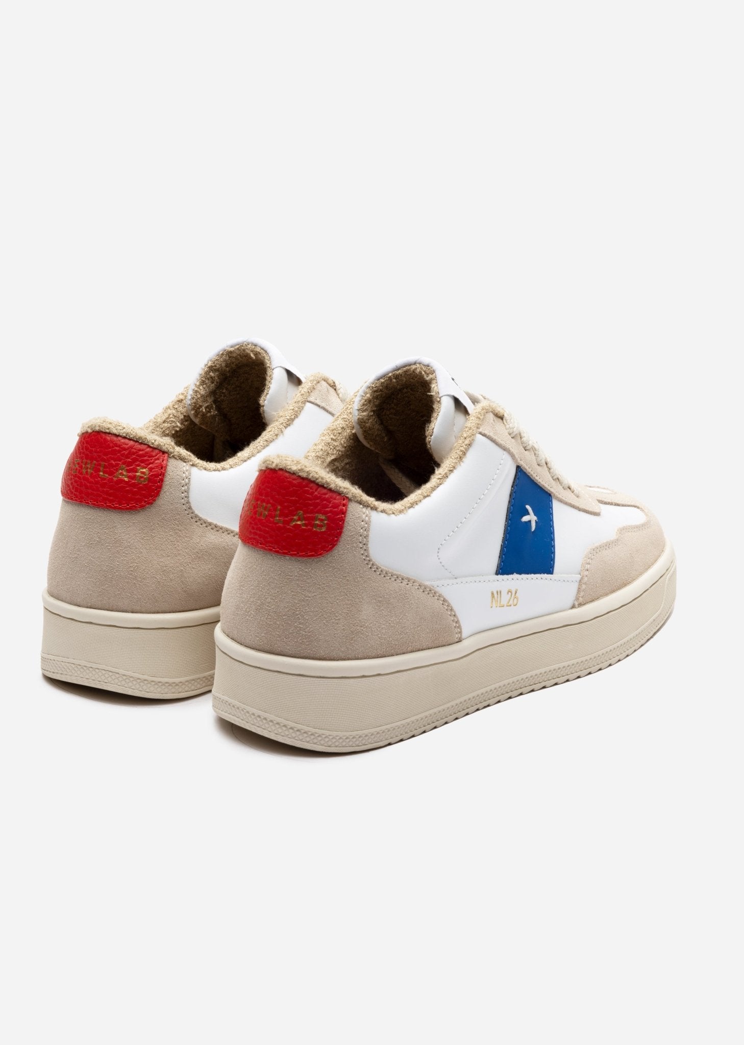 NL26 White/Blue/Red - NEWLAB - Chaussures - NEWLAB