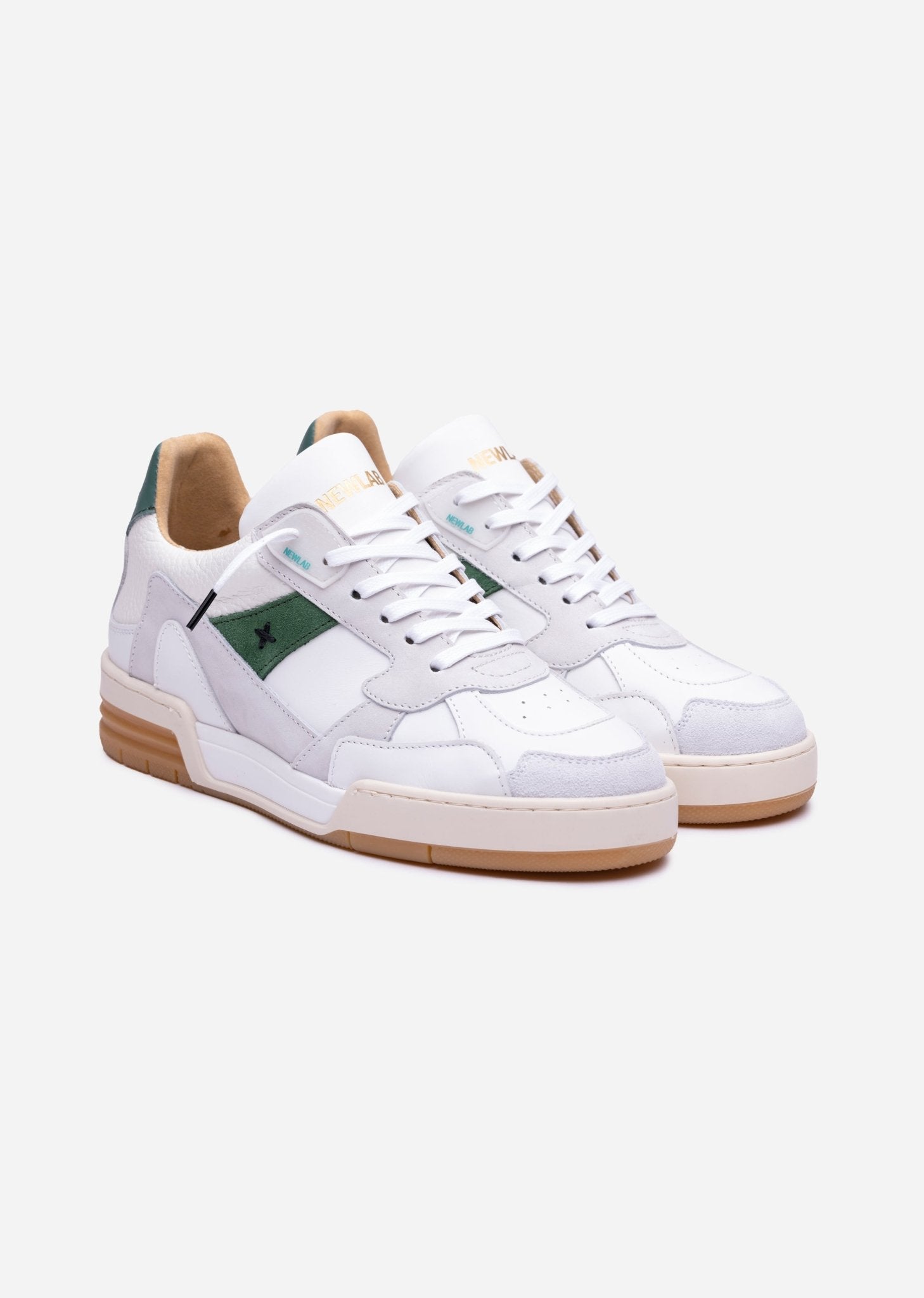 BASKET White/Green 2 - NEWLAB - Chaussures - NEWLAB
