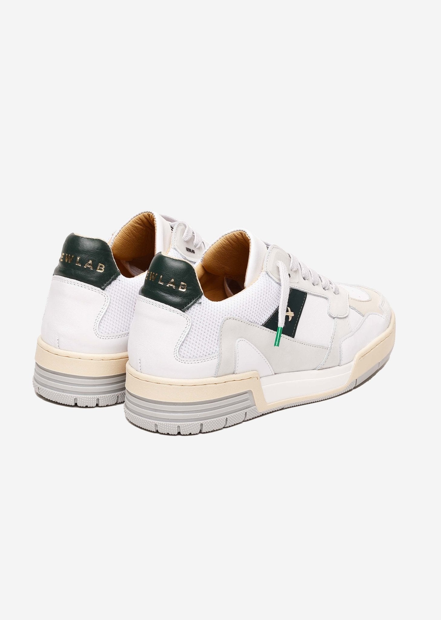 BASKET White/Green - NEWLAB - Chaussures - NEWLAB