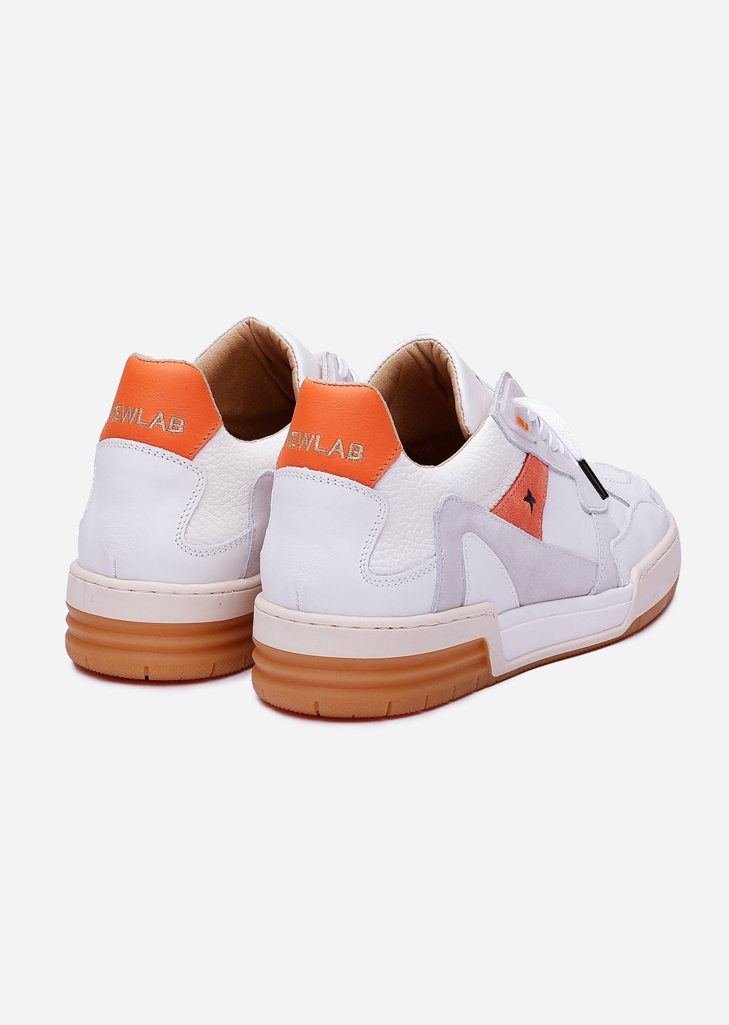BASKET White/Orange - NEWLAB - Chaussures - NEWLAB