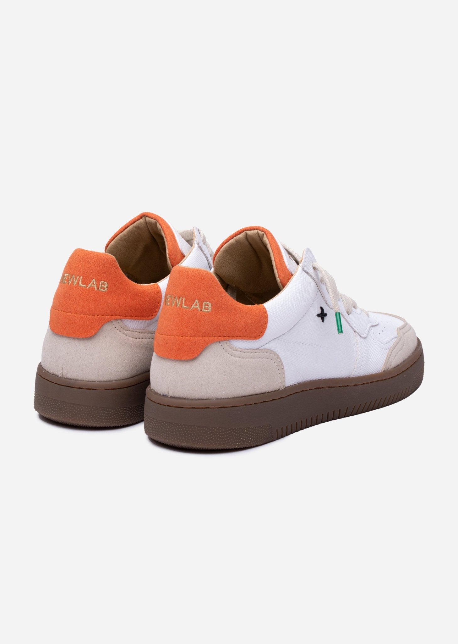 NL11 White/Orange/Camel - NEWLAB - Chaussures - NEWLAB