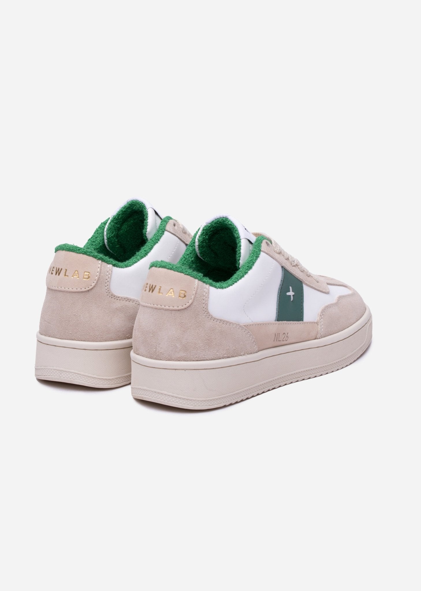 NL26 White/Beige/Green - NEWLAB - Chaussures - NEWLAB