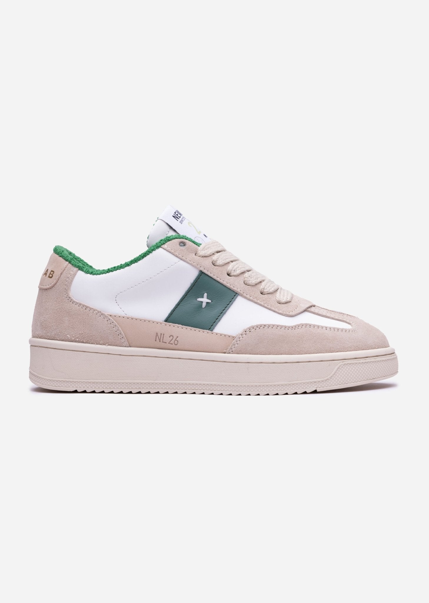 NL26 White/Beige/Green - NEWLAB - Chaussures - NEWLAB