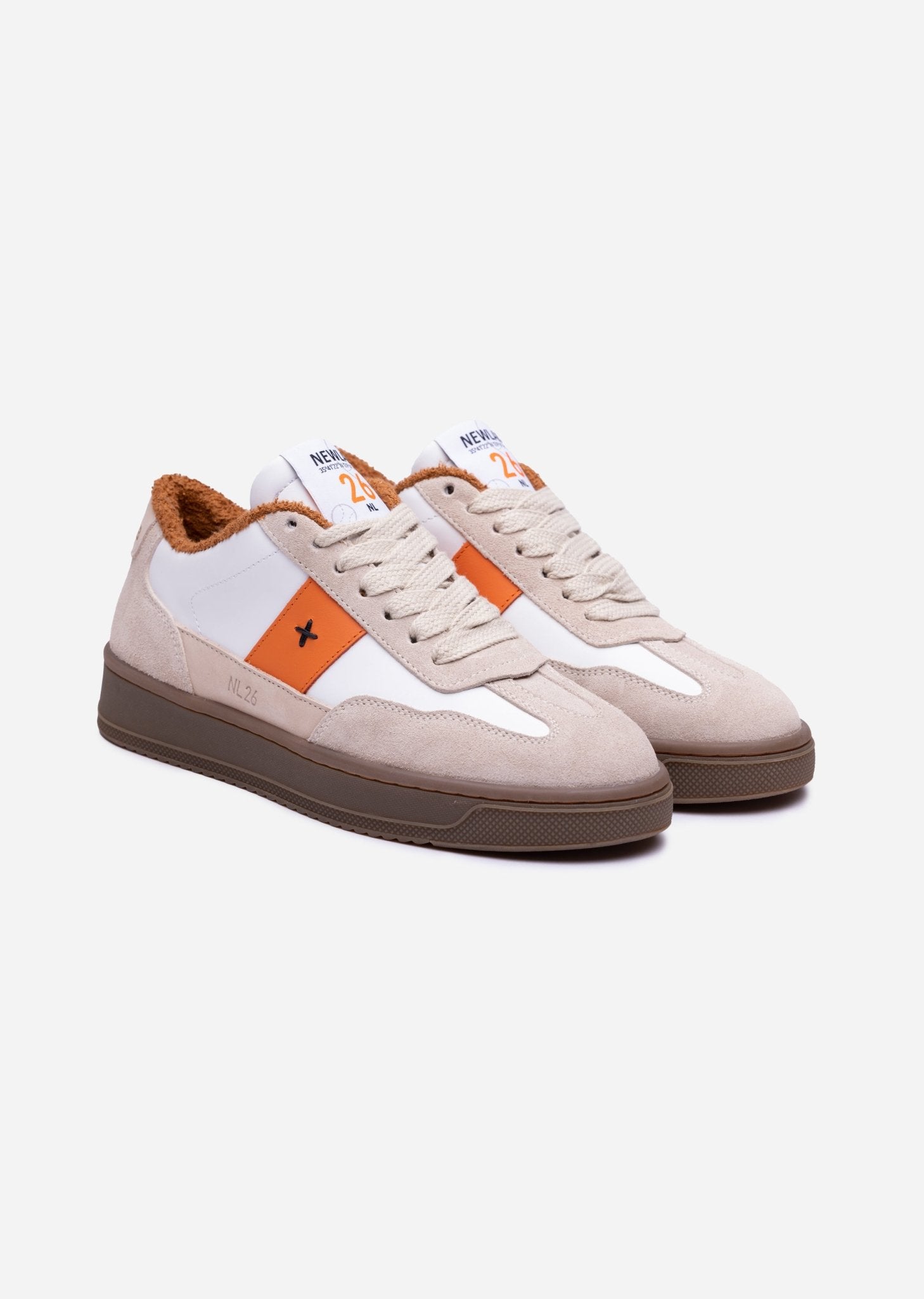 NL26 White/Beige/Orange - NEWLAB - Chaussures - NEWLAB