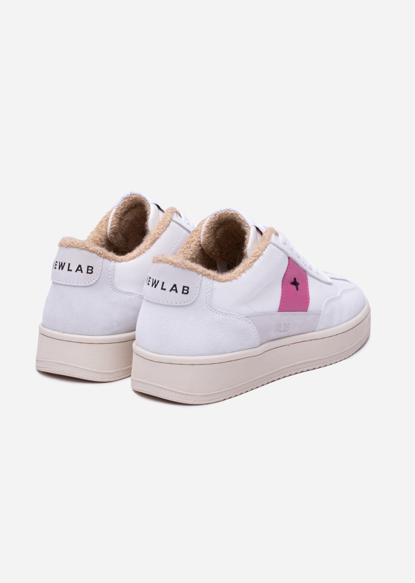 NL26 White/Pink - NEWLAB - Chaussures - NEWLAB